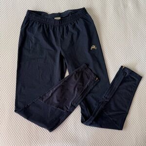 Tracksmith Session Pants Navy Ankle Zip Size S